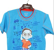 Boys casual printed T-shirt city store product image