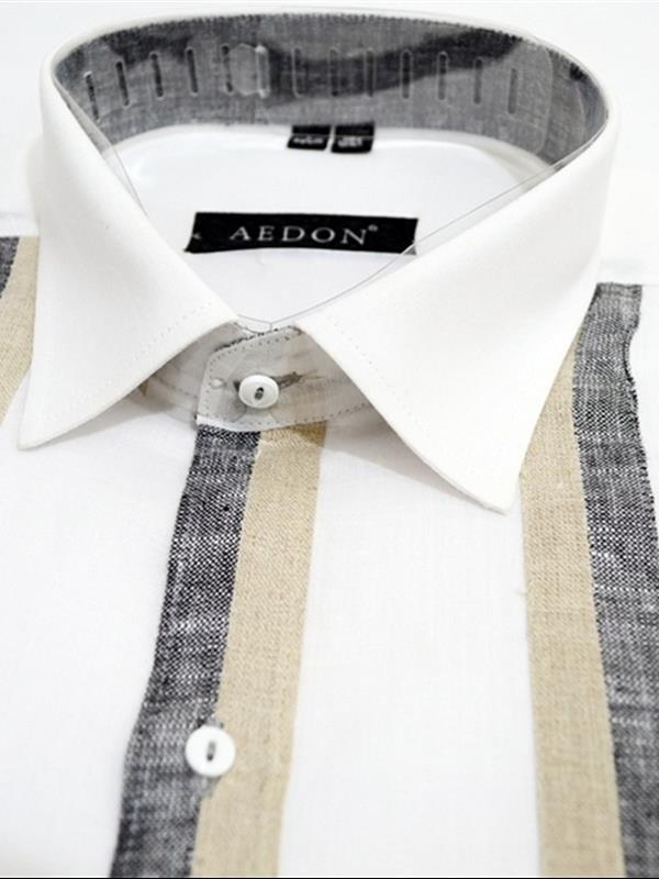 Aedon pure linen party wear shirt