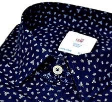 SDW pure cotton printed party wear shirt city store product image