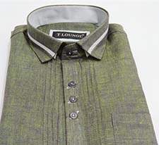 T Lounge pure linen party wear shirt store city product image