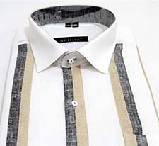 Aedon pure linen party wear shirt city store product image