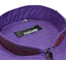 Culture velvet collar party wear shirt city store product image