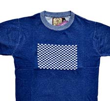 Rollick knitted cotton T-shirt city store product image